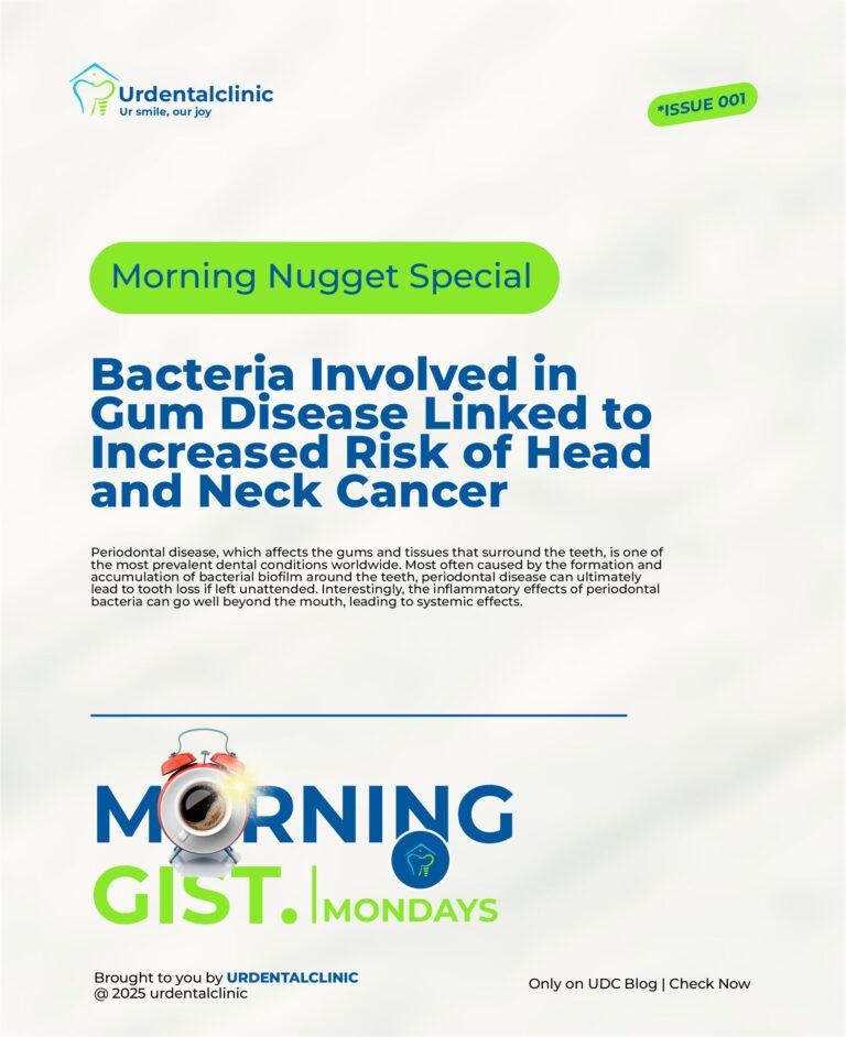 Bacteria involved in gum disease linked to increased risk of head and neck cancer